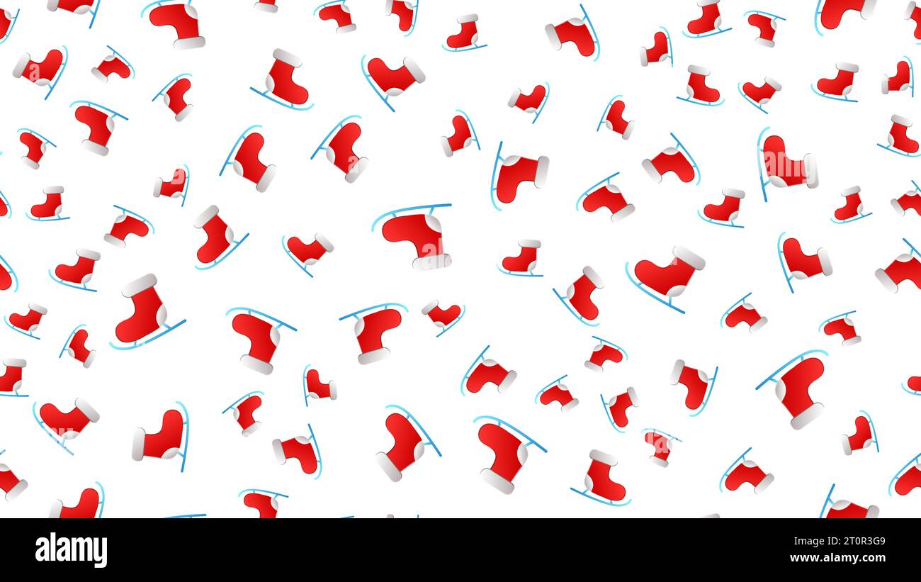 Freestyle Patterns Ice Rink Vintage ice skates Stock Vector Images - Alamy