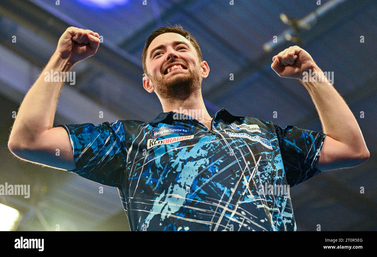 Morningside Arena, Leicester, UK. 8th Oct, 2023. 2023 PDC BoyleSports