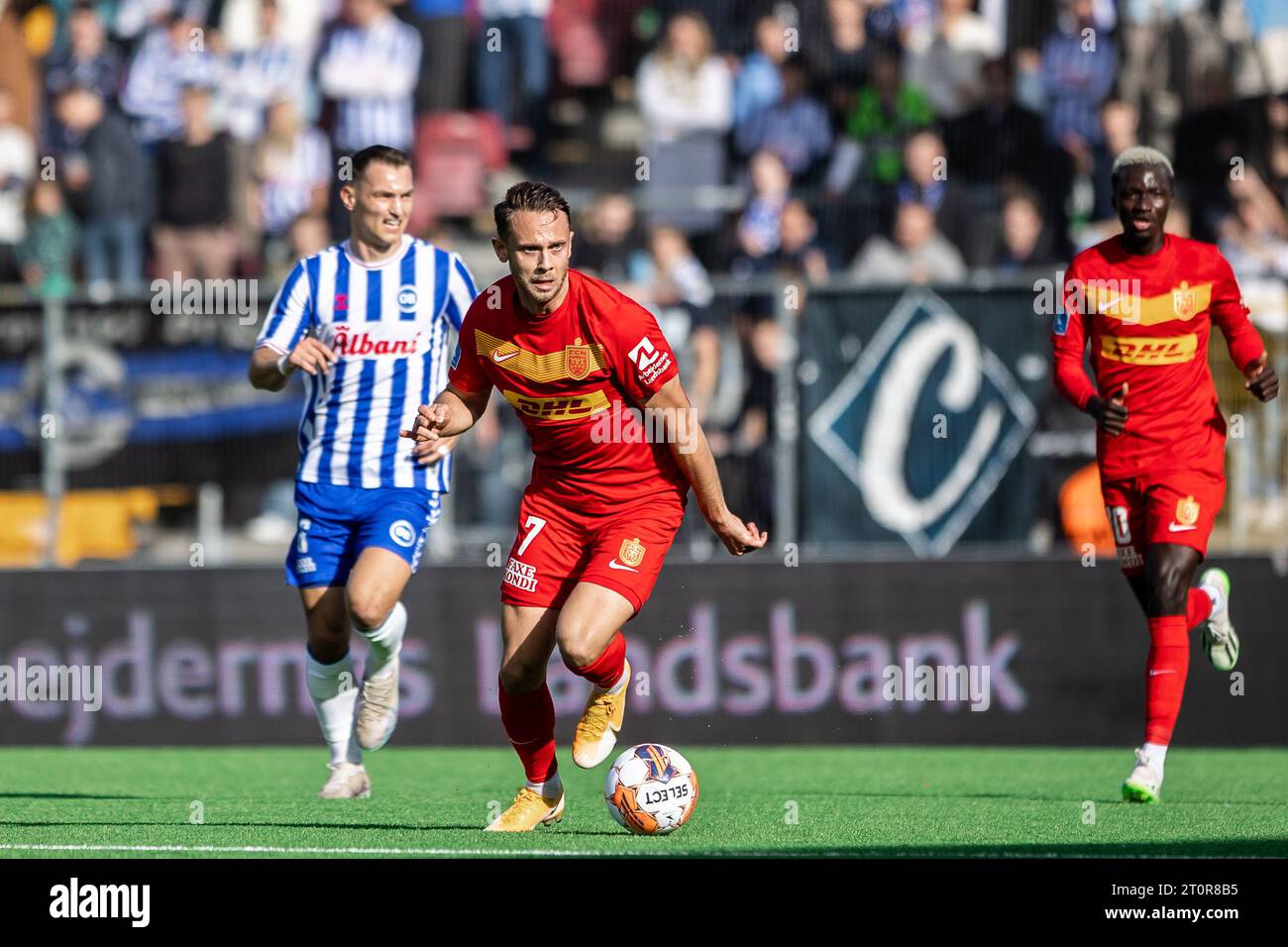 Farum, Denmark. 08th Oct, 2023. Marcus Ingvartsen (7) Of FC ...