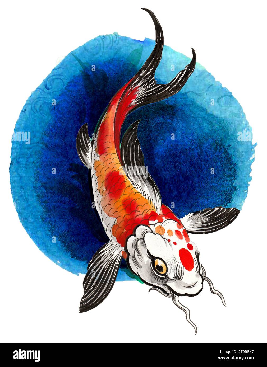 Watercolour fish hi-res stock photography and images - Page 2 - Alamy