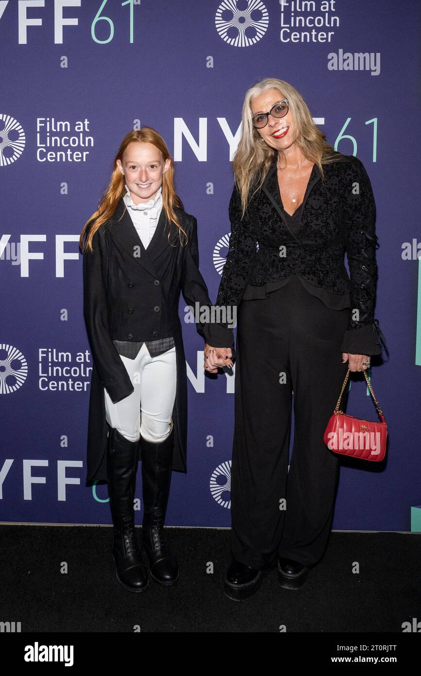 New York, USA. 08th Oct, 2023. (LR) Zoe Ziegler and Carla Ziegler