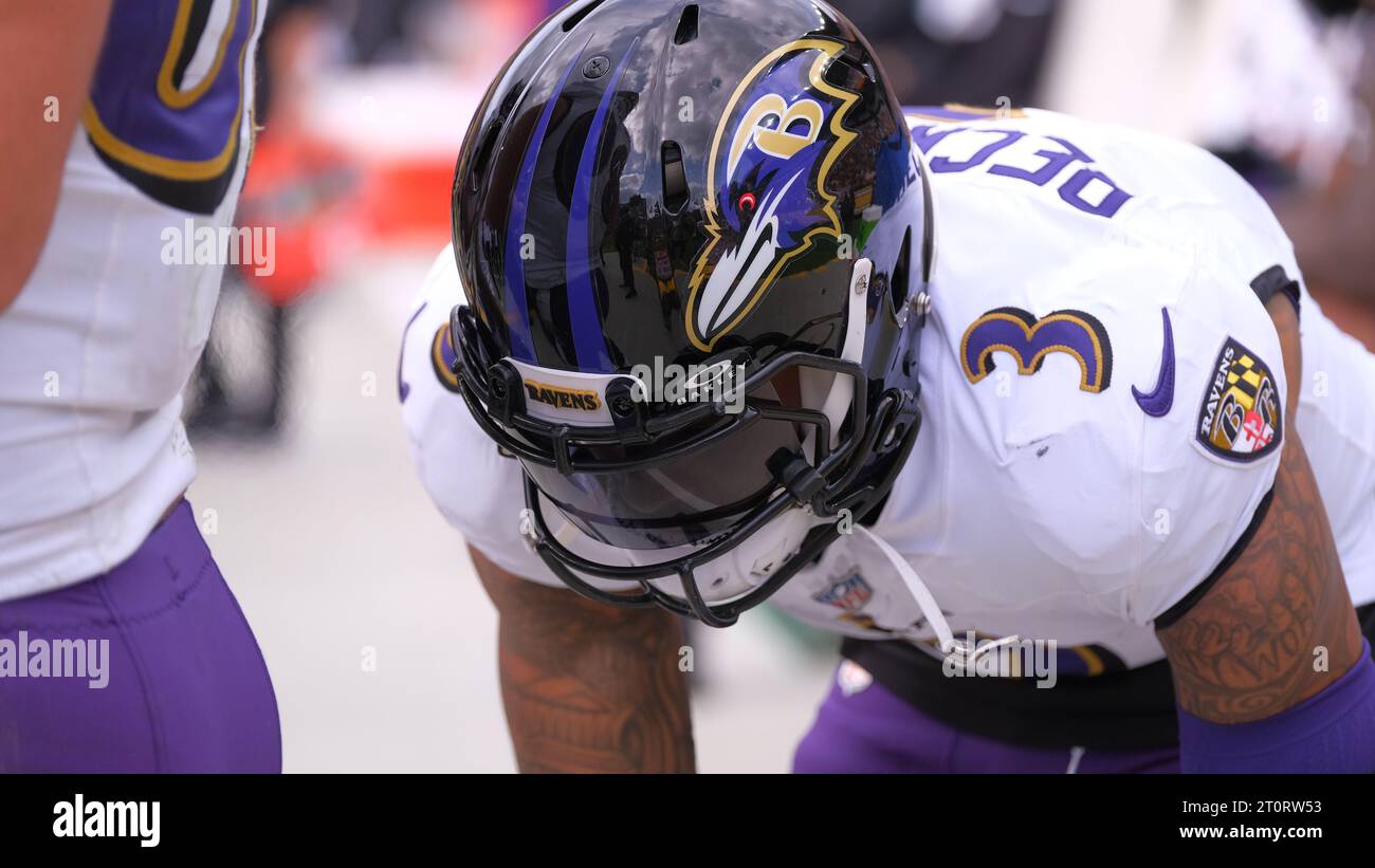 Odell Beckham Jr. 08th Oct, 2023. 3 during the Pittsburgh Steelers vs Baltimore Ravens in