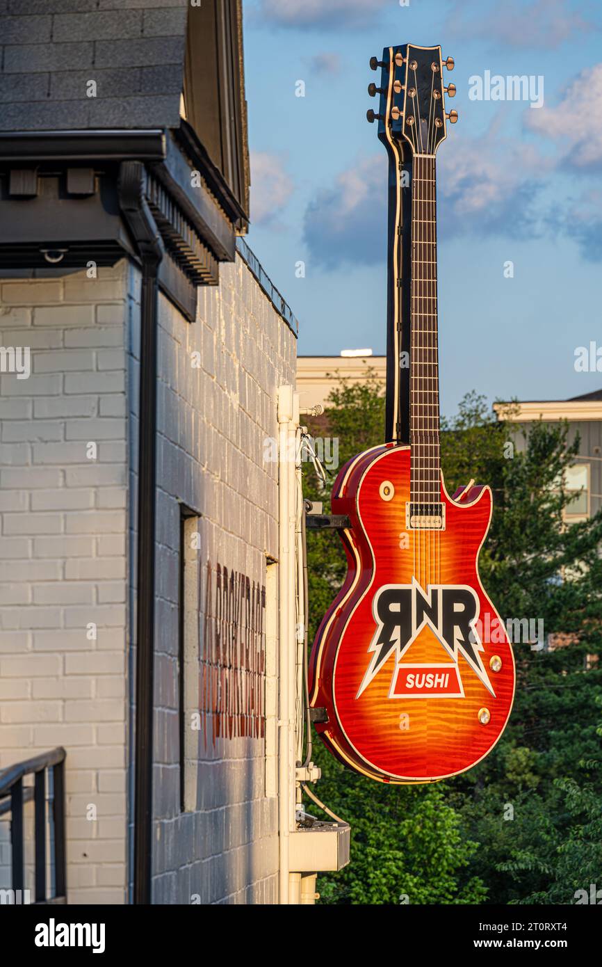 Rock N Roll Sushi restaurant in Historic Downtown Duluth, (USA