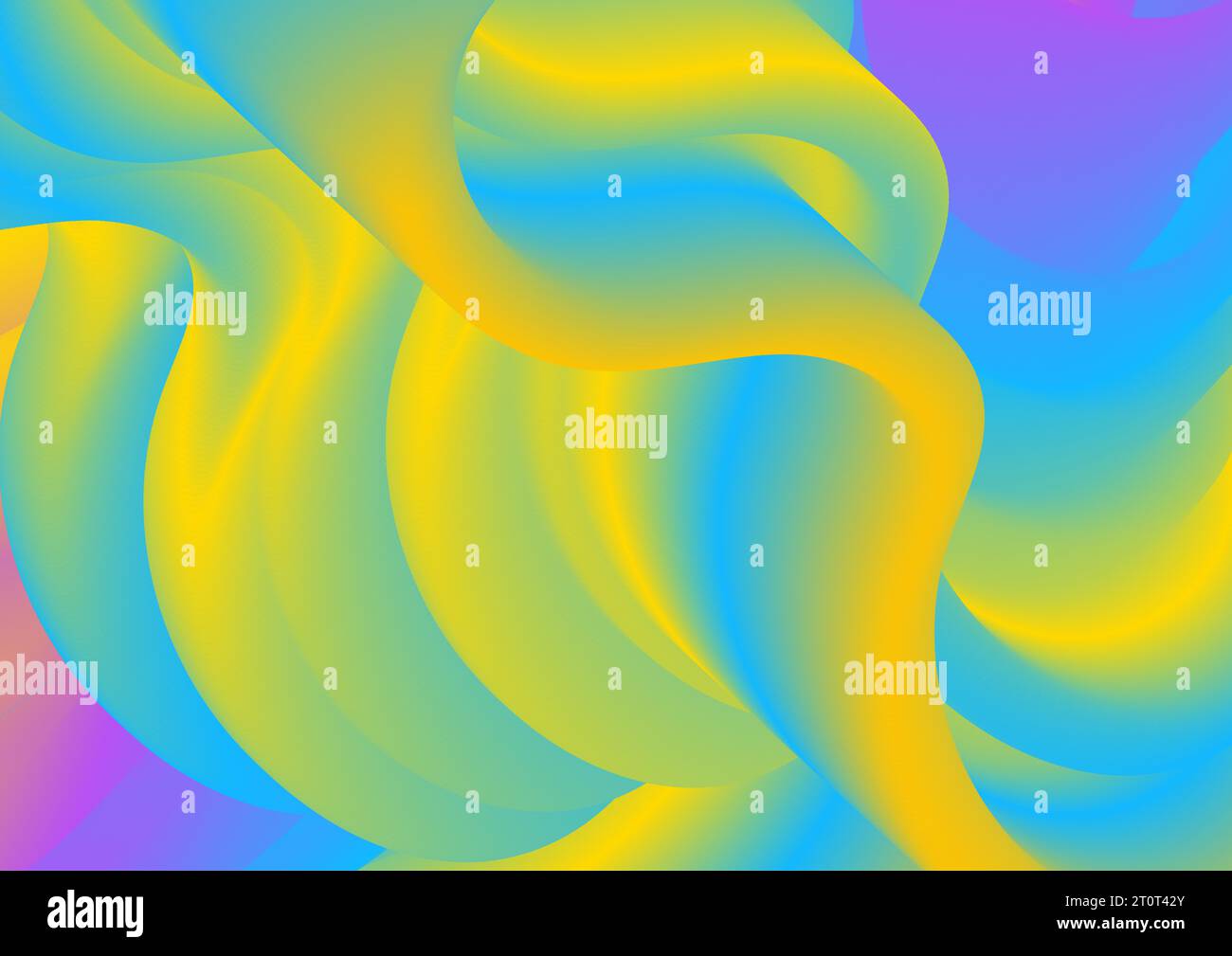 Colorful 3d flowing liquid waves abstract background. Elegant vector ...