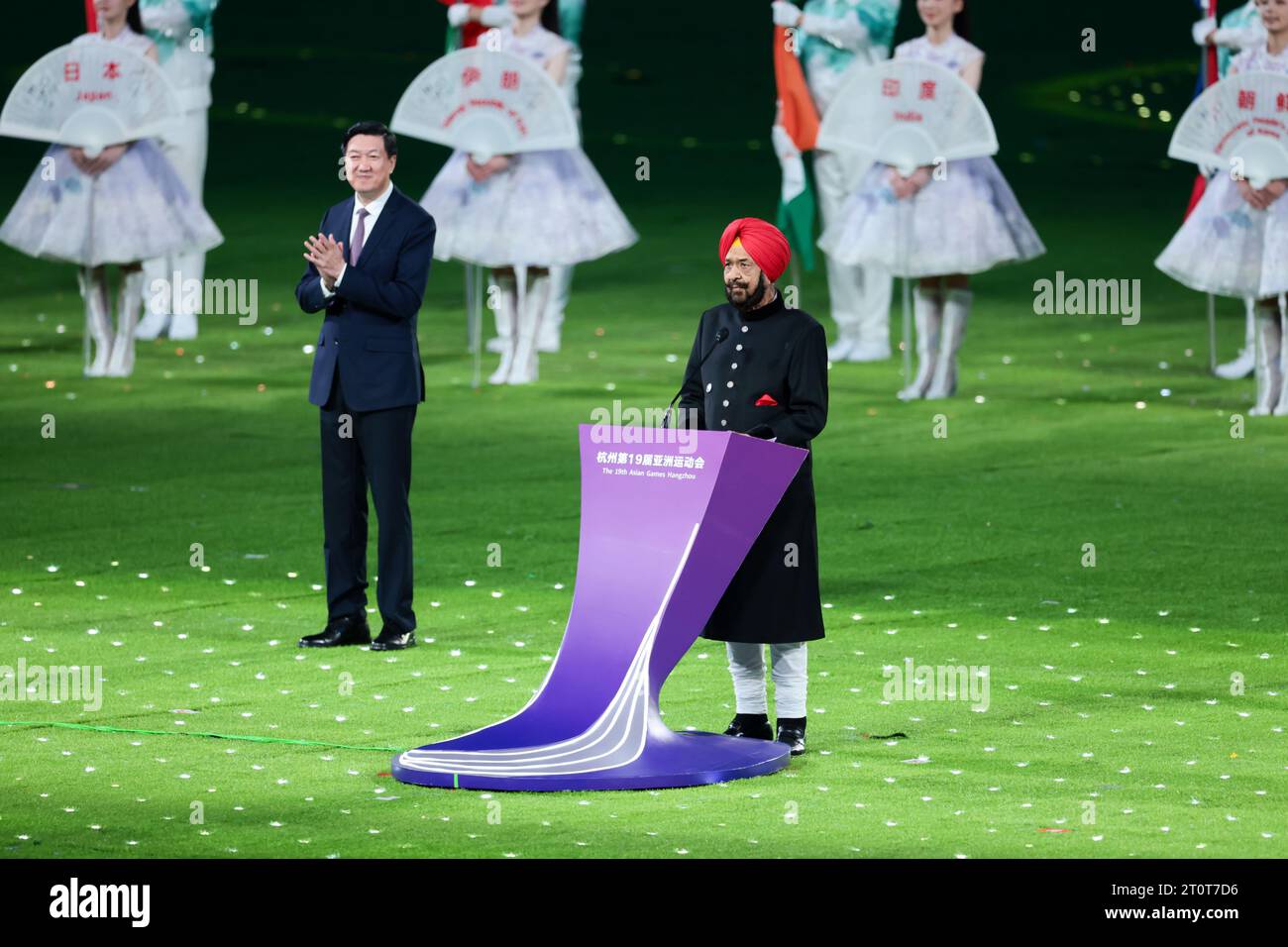 Raja Randhir Singh, OCTOBER 8, 2023 : Closing Ceremony At Hangzhou ...