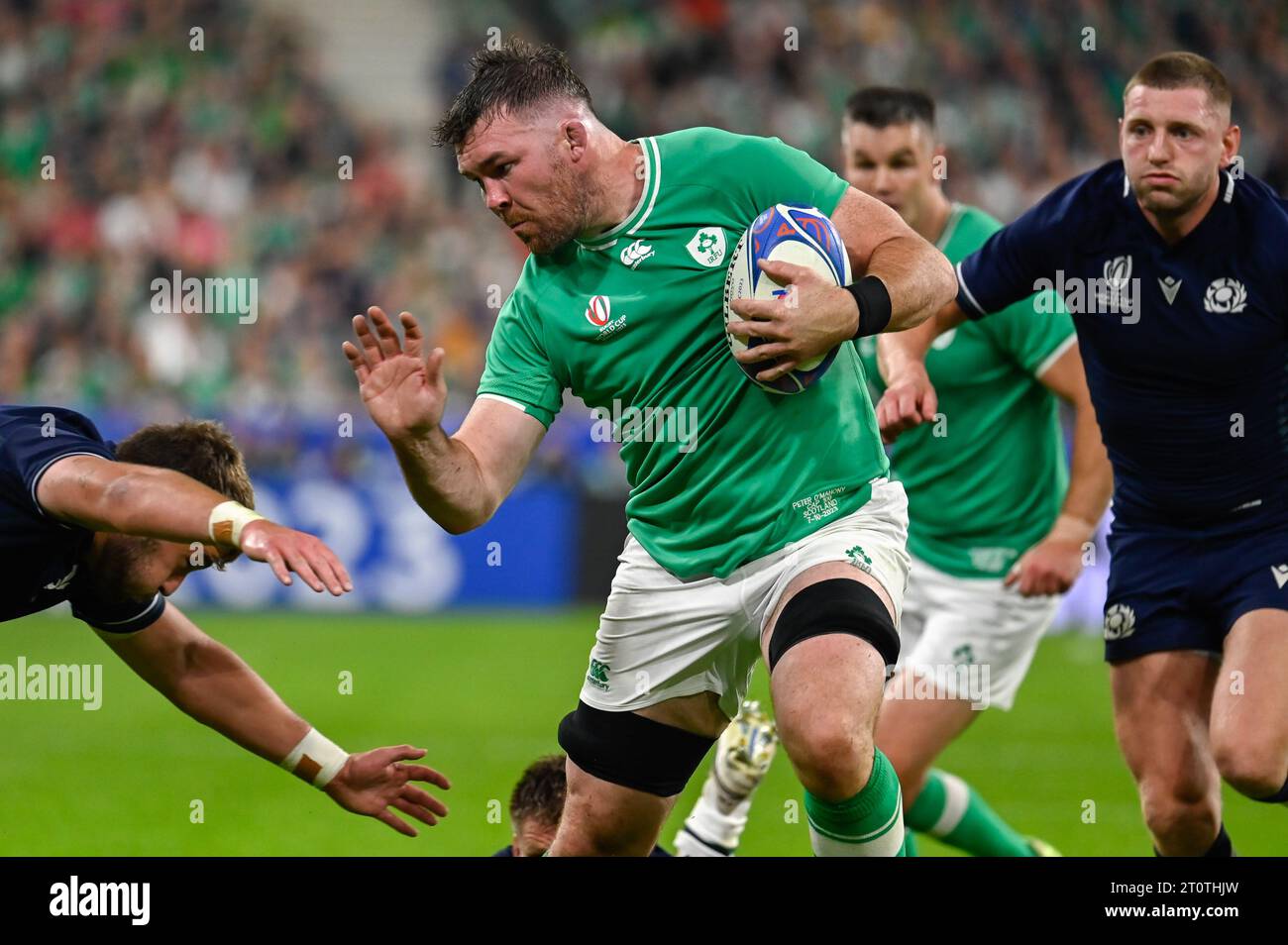 Julien Mattia/Le Pictorium Rugby World Cup match Ireland, UK. 07th