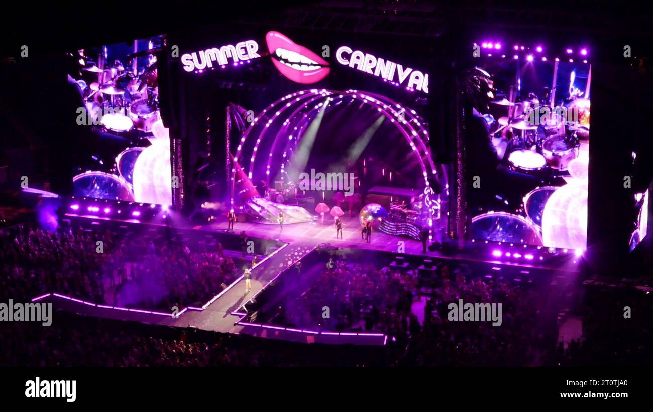 Inglewood, California, USA 5th October 2023 Singer Pink Summer Carnival Concert Tour at Sofi