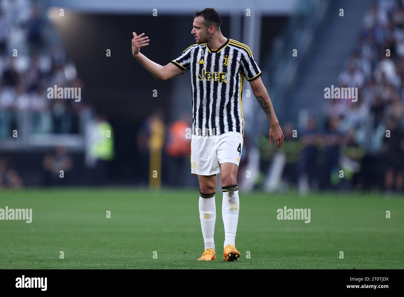 Federico Gatti Juventus Friendly Match Beetween Juventus Juventus U23  Stadio – Stock Editorial Photo © canno73 #595409198