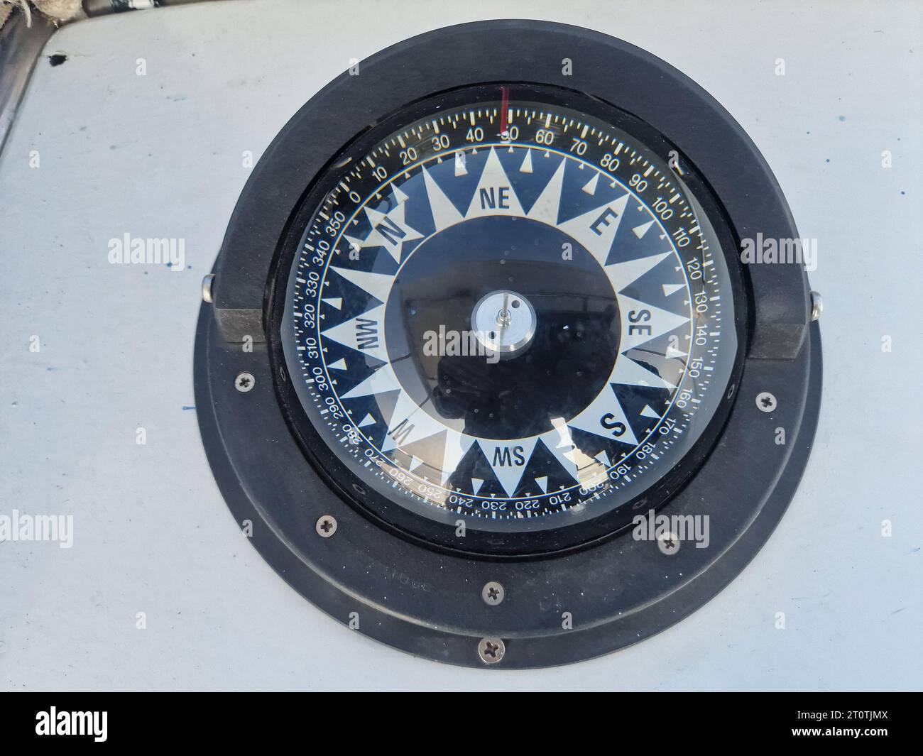 Sail yacht detail compass hi-res stock photography and images - Alamy