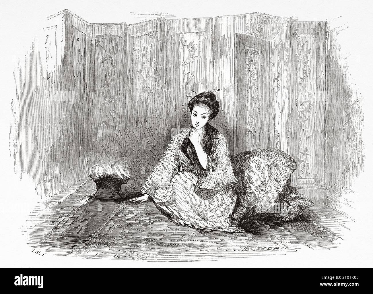 Japan clothing 1887 hi-res stock photography and images - Alamy
