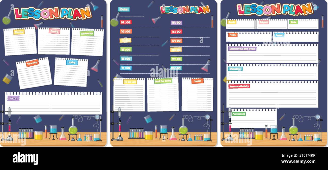 A comprehensive set of lesson plans for science laboratory activities ...