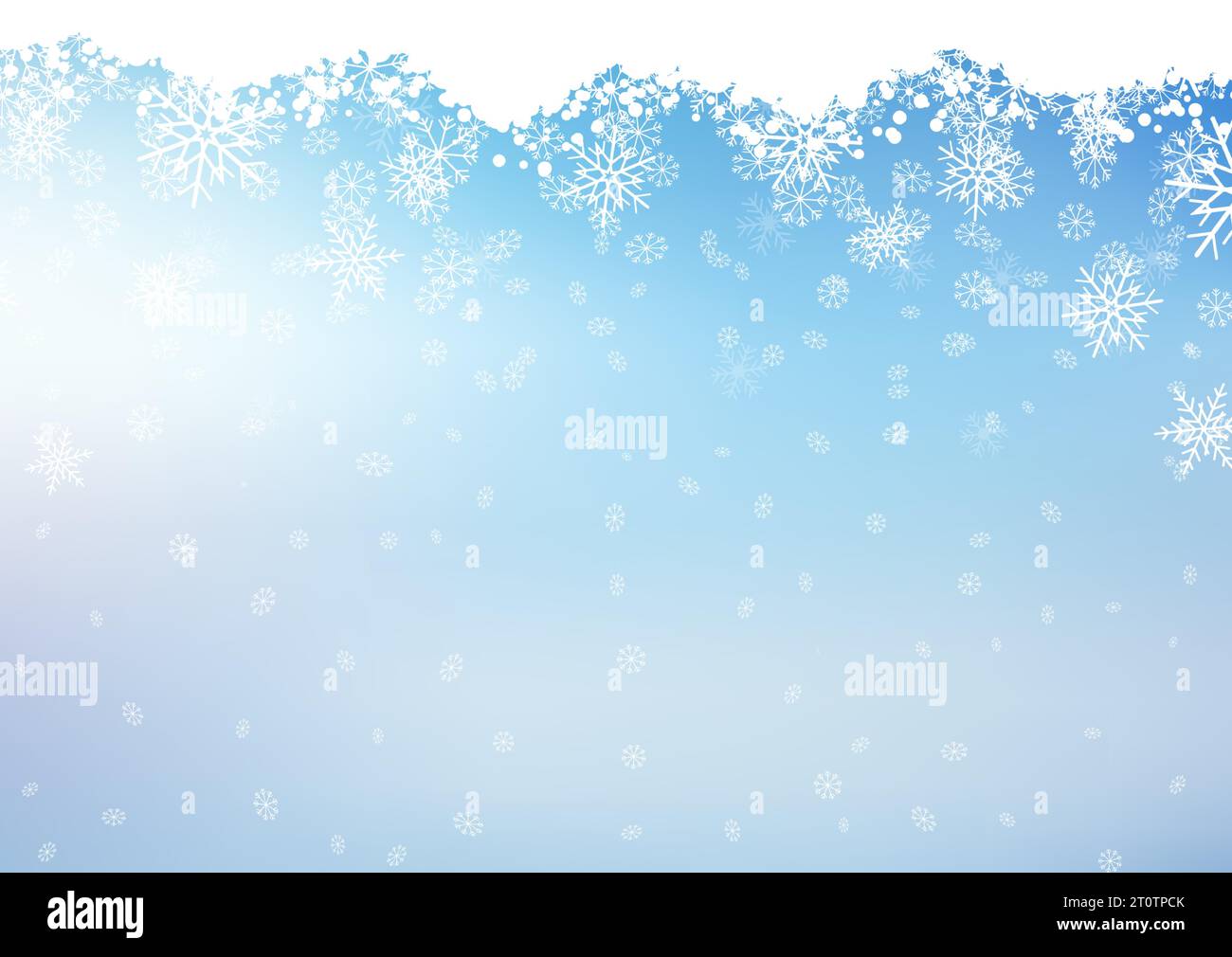 Christmas background with falling snowflakes design Stock Vector Image ...