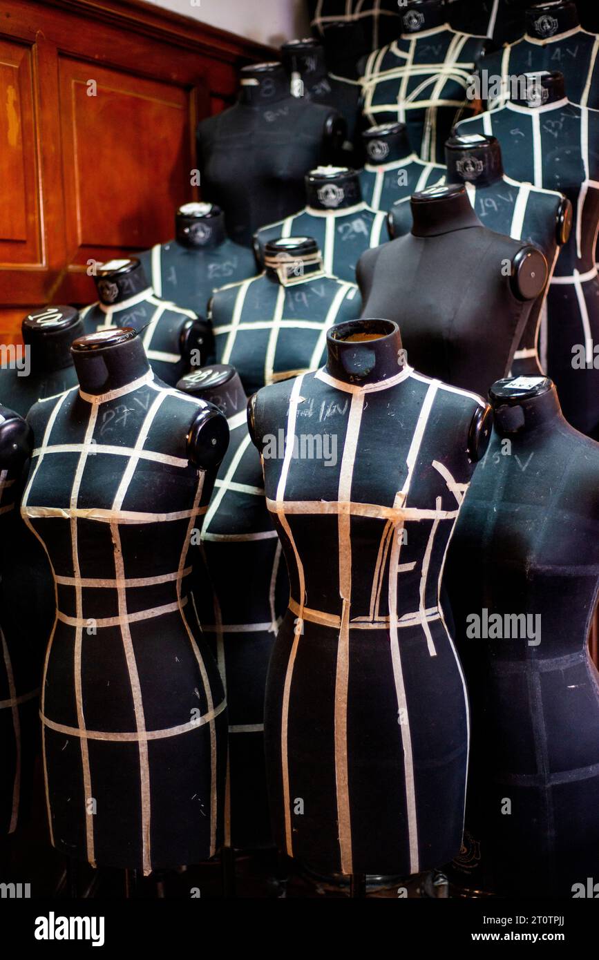 some fashion mannequins in group Stock Photo Alamy