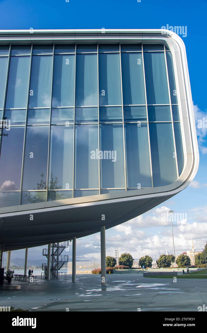 Botin centre at Santander, contemporary architecture by Renzo Pi Stock Photo