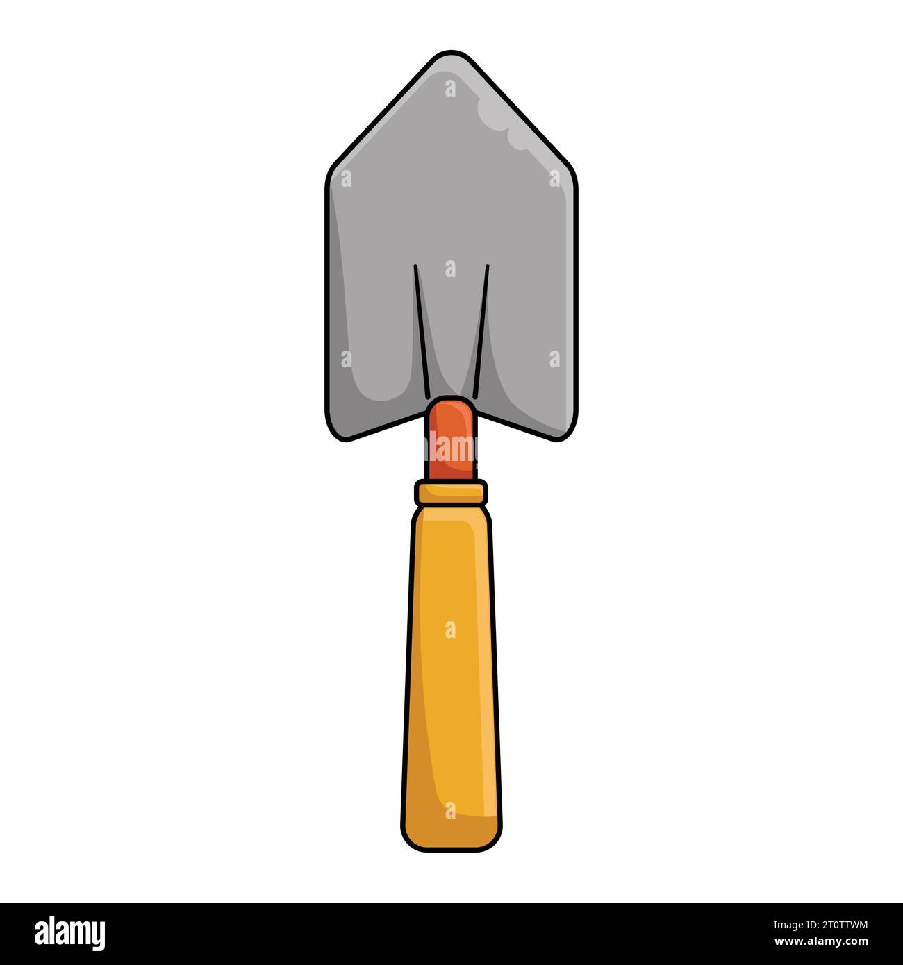 spatula construction tool icon vector illustration design graphic design vector Stock Vector