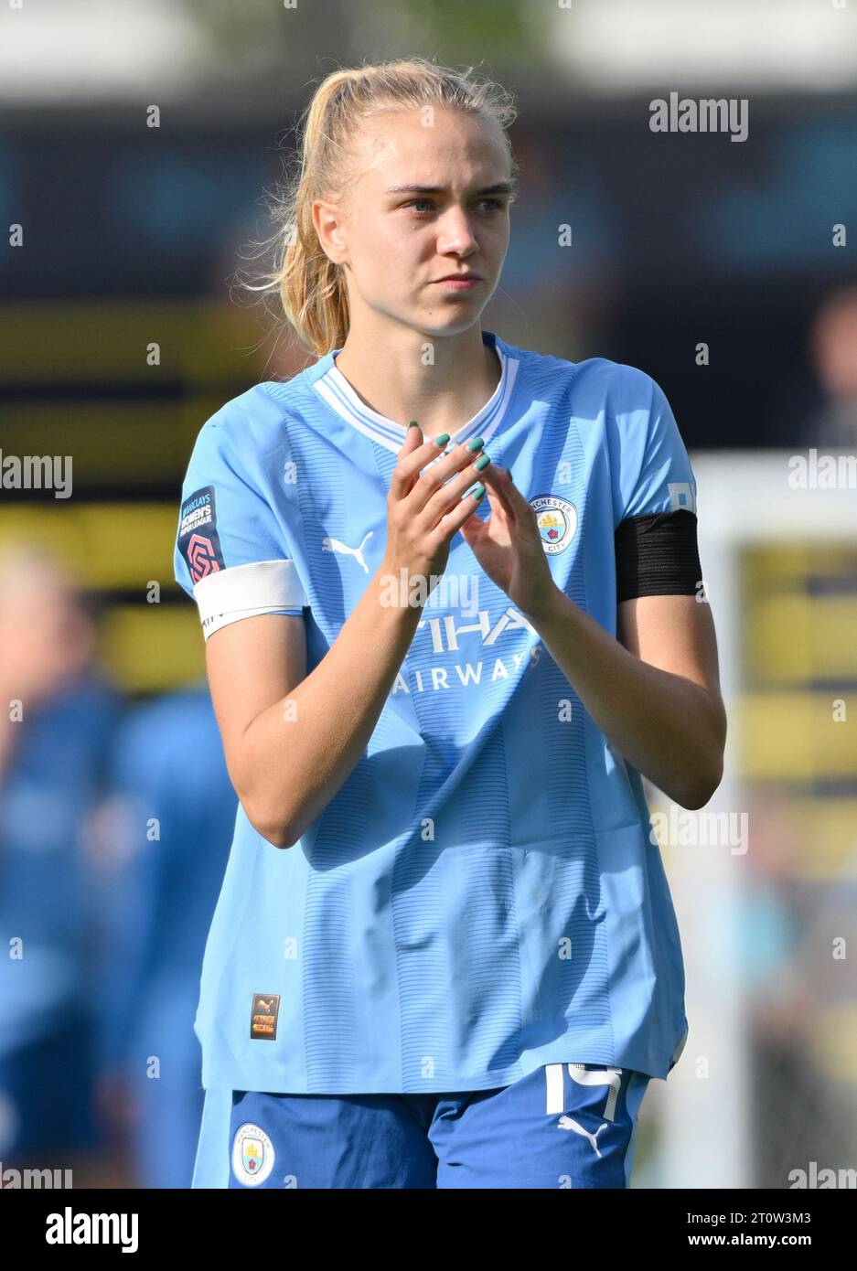 Joie Stadium, Sportcity, Manchester, England. 8th October 2023. Esme