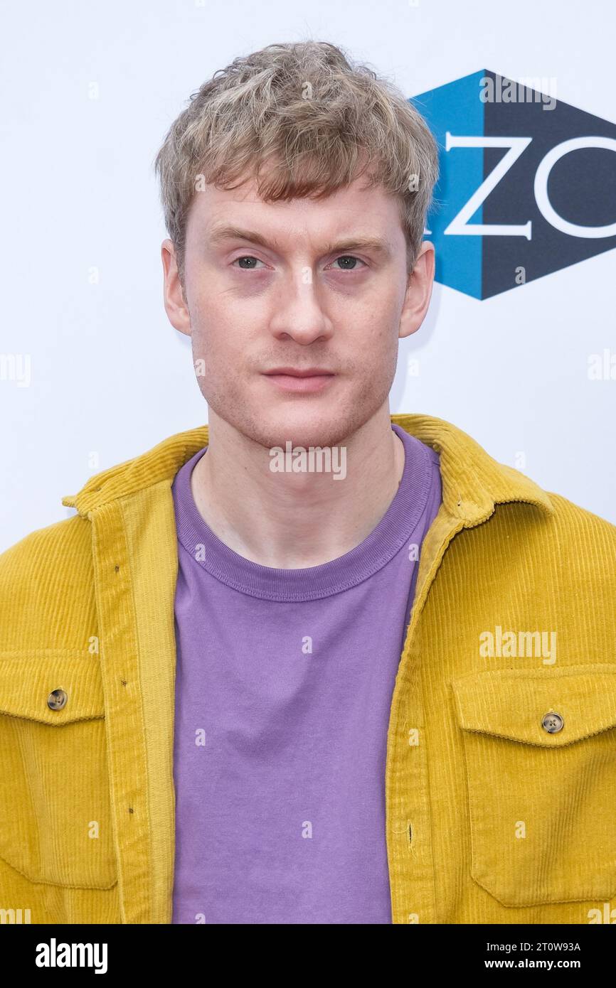 James Acaster photographed during the Global Premiere of Ziggy Stardust