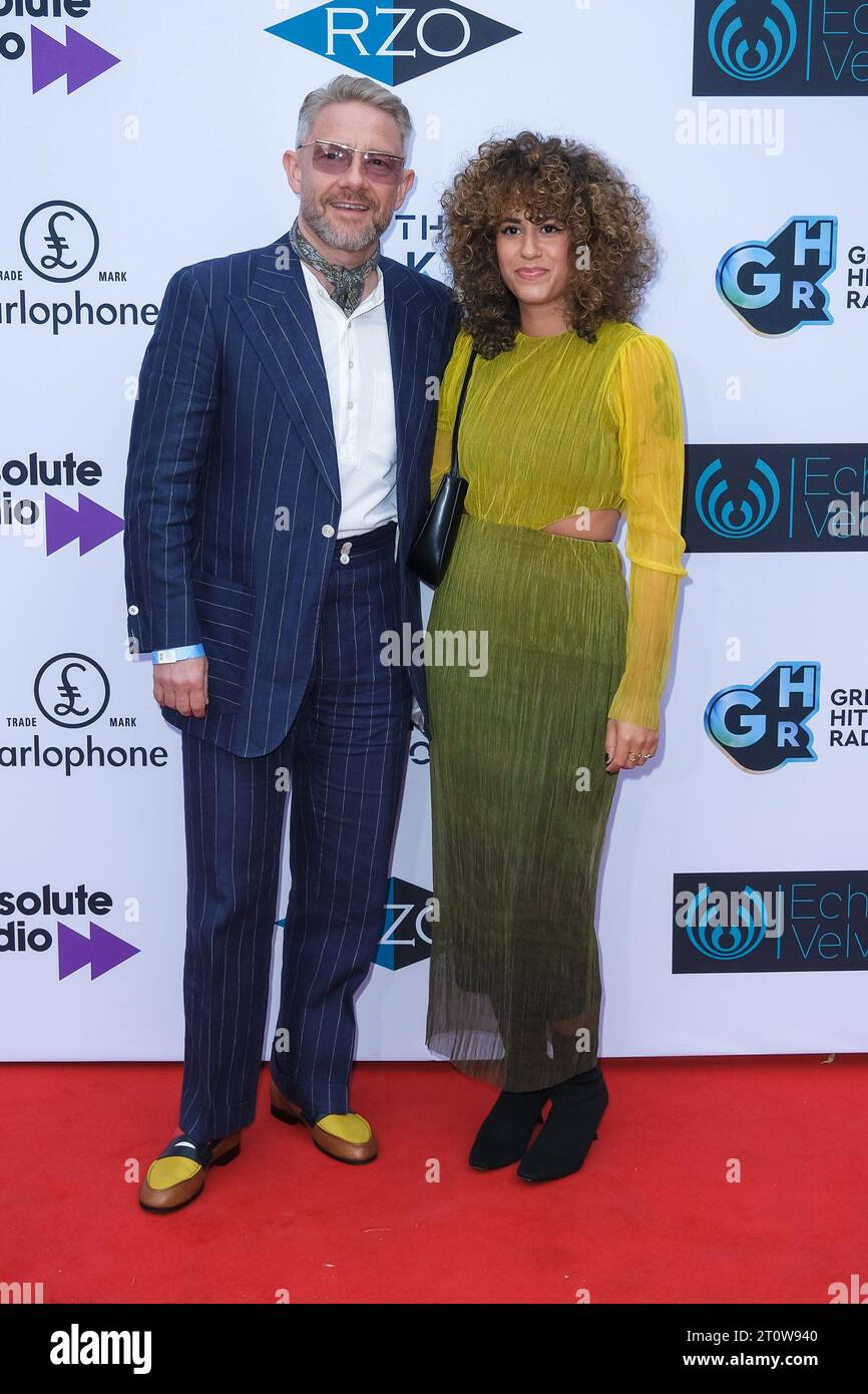 Martin Freeman And Rachel Mariam Photographed During The Global ...