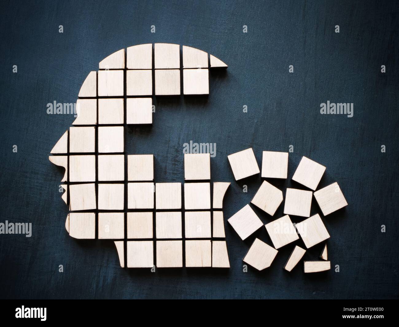 Dementia concept brain hi-res stock photography and images - Alamy