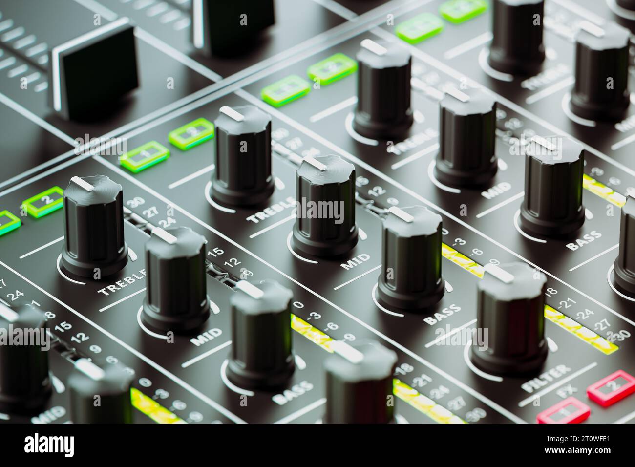 A highquality mixing console for professional audio engineers