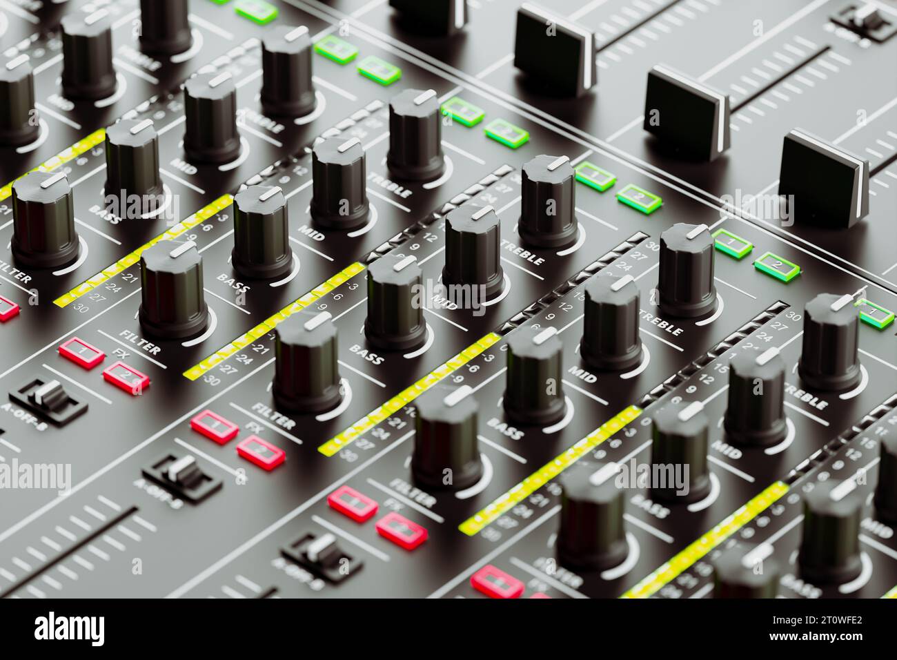 A highquality mixing console for professional audio engineers