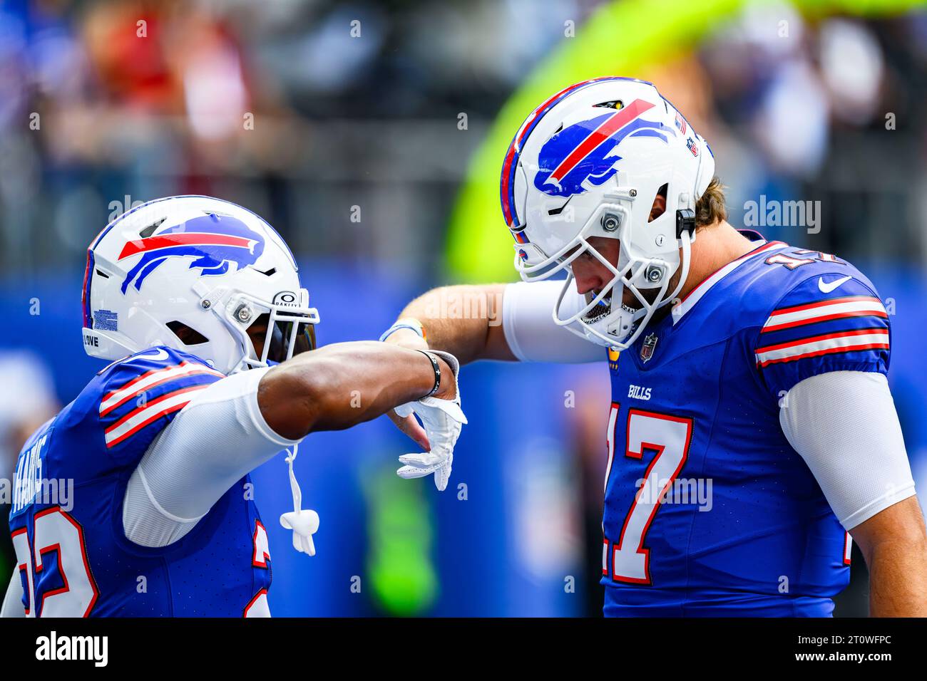 LONDON, UNITED KINGDOM. 08th, Oct 23. Josh Allen of Buffalo Bills