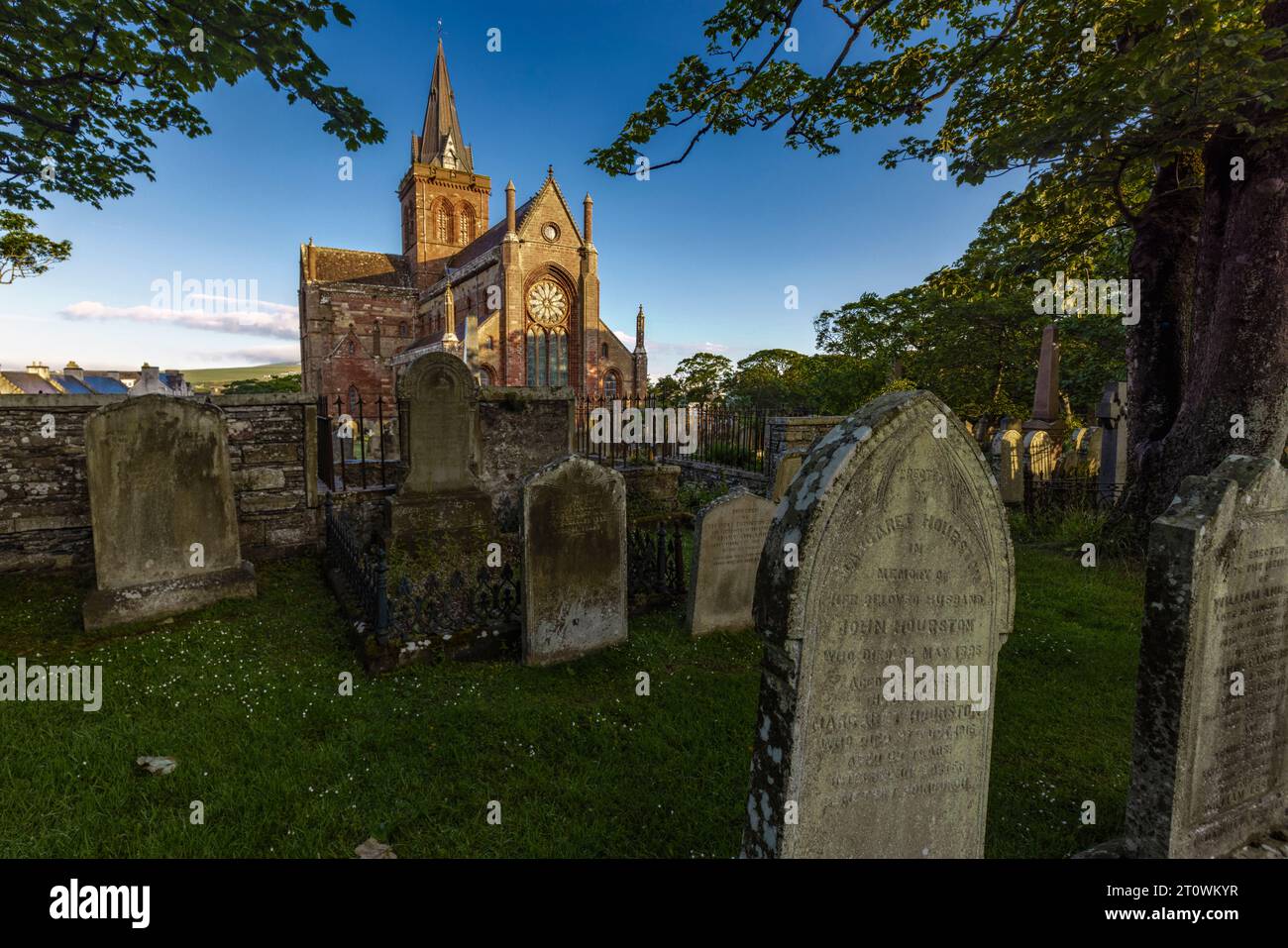 Kirkwall is the capital of Orkney, Scotland Stock Photo - Alamy