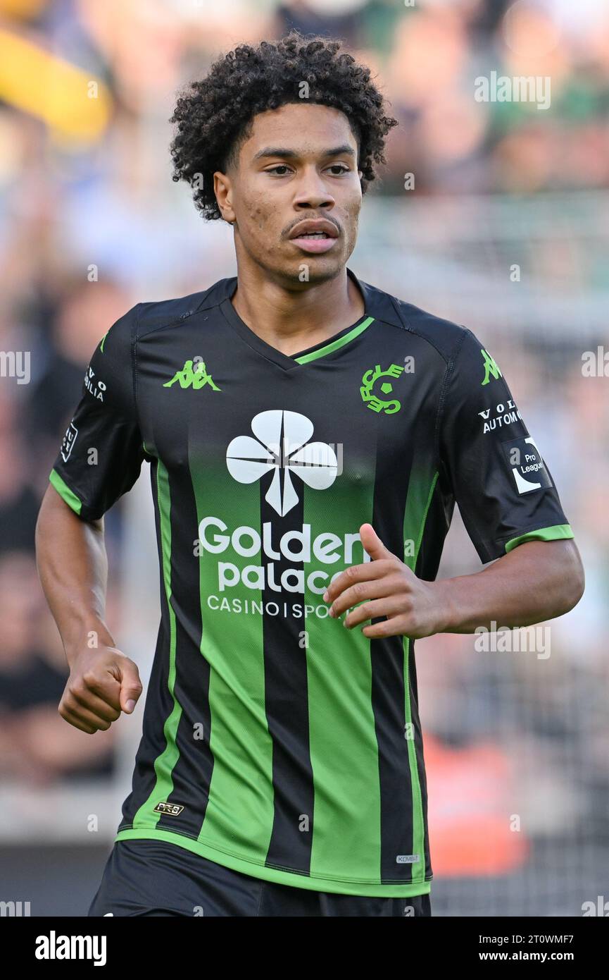 Felix Lemarechal (6) of Cercle pictured in action during the Jupiler