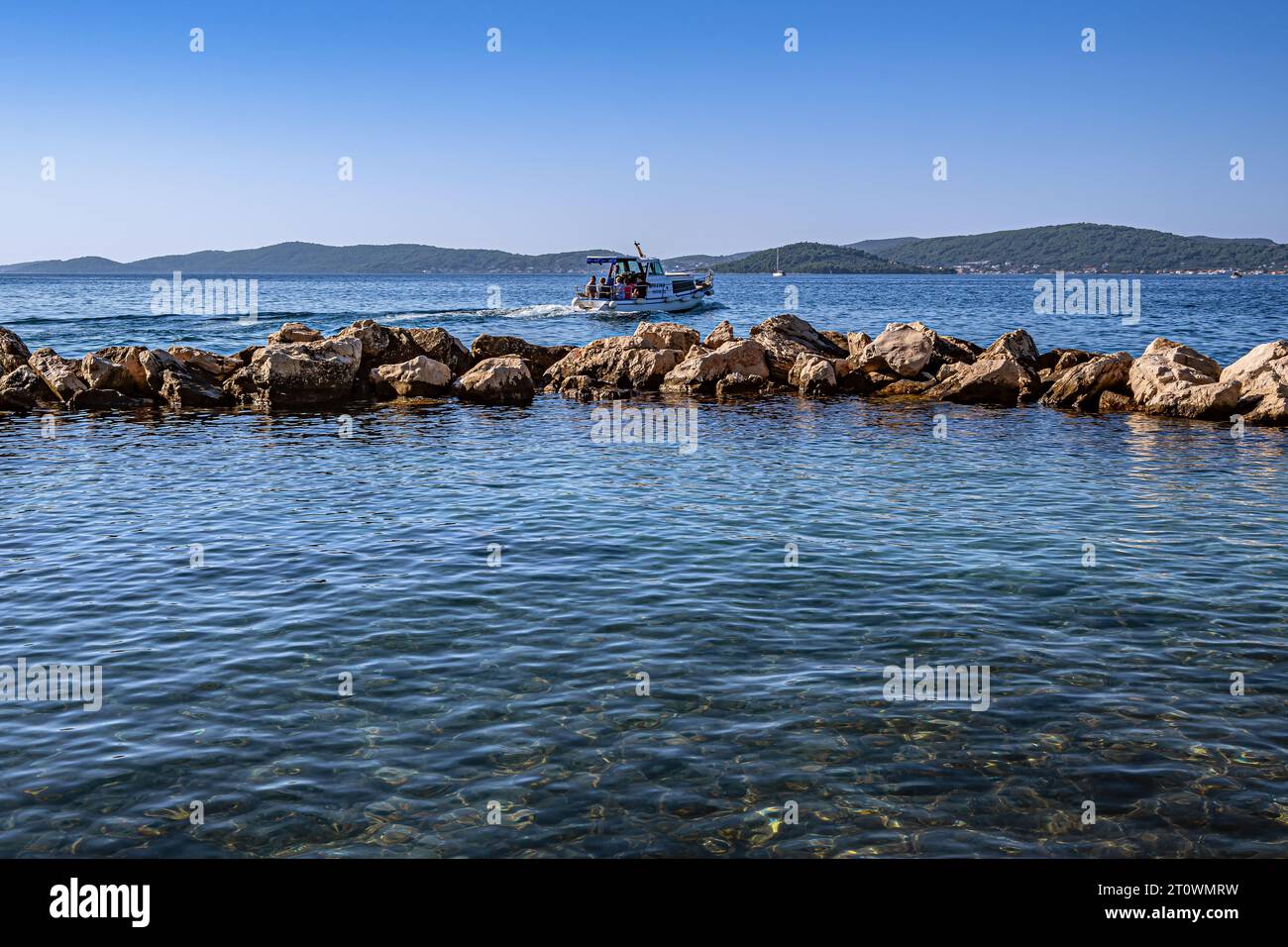 CROATIA : ZADAR - CROATIAN WATER FRONT Stock Photo - Alamy