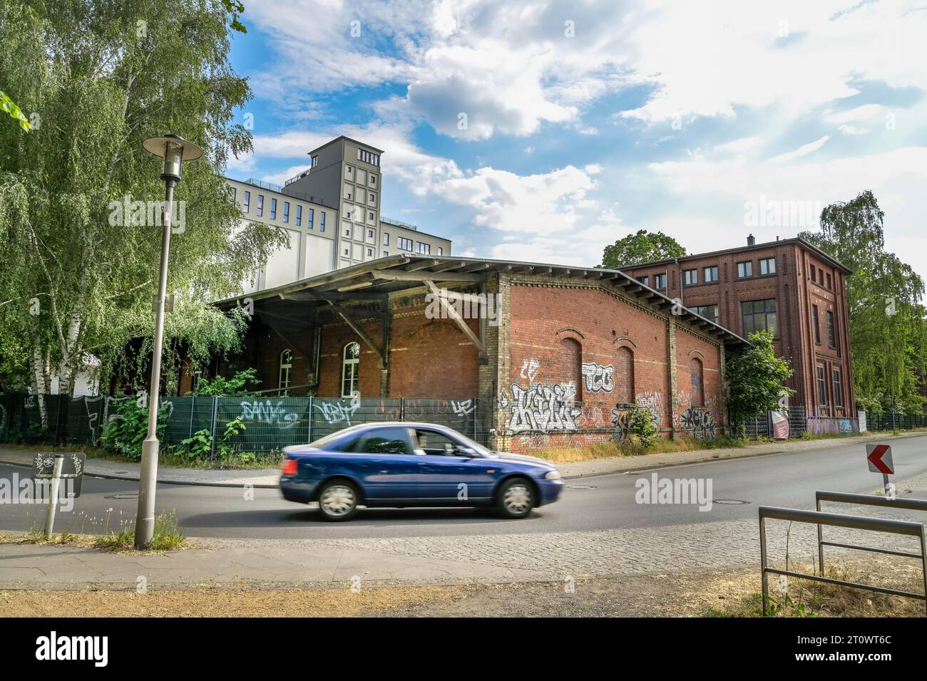 Alte Backsteinarchitektur, Industriebauten, Insel Eiswerder, Hakenfelde, Spandau, Berlin, Deutschland *** Local Caption *** , Berlin, Deutschland Stock Photo