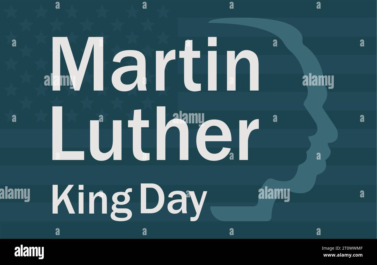 Martin Luther King Jr. Day. Stock Vector