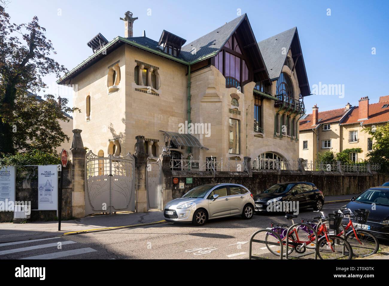 Villa Majorelle in Nancy/France Stock Photo Alamy