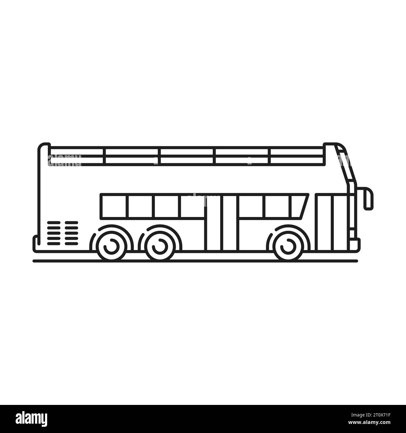 Passenger tour bus emblem, sprinter for tourists and pupils to school