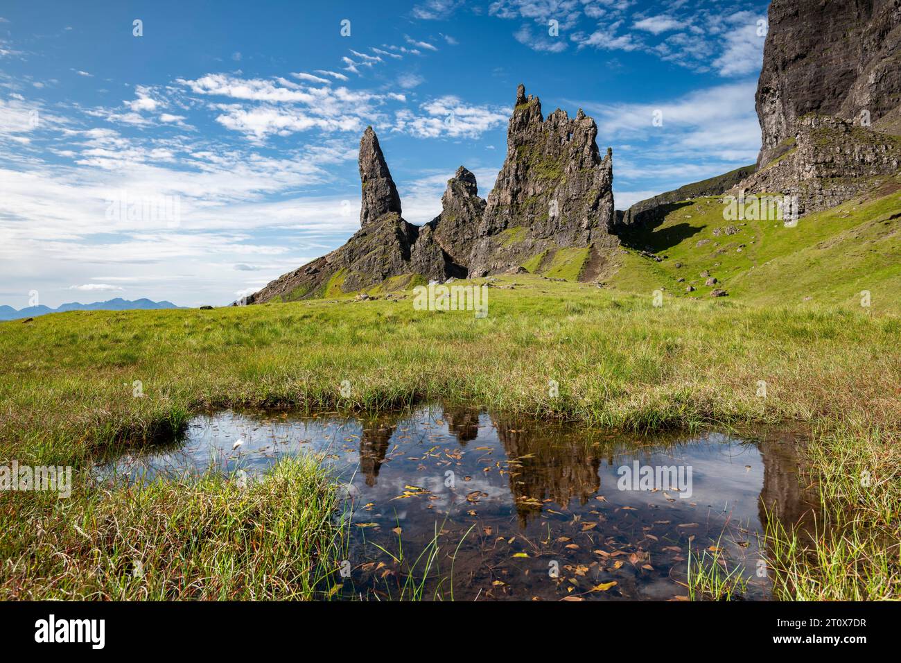 Rock Needles Old Man of Storr, Isle of Skye, Inner Hebrides, Scotland ...