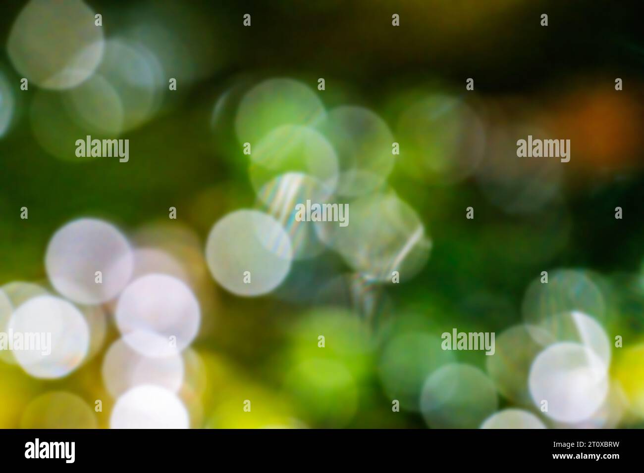Abstract bokeh background with light reflections Stock Photo