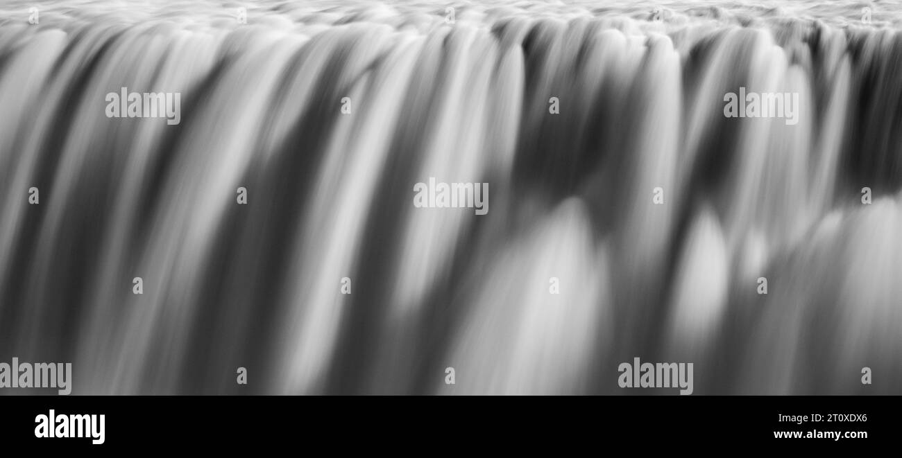 Close-up of Dettifoss waterfall, Vatnajökull National Park, Iceland Stock Photo