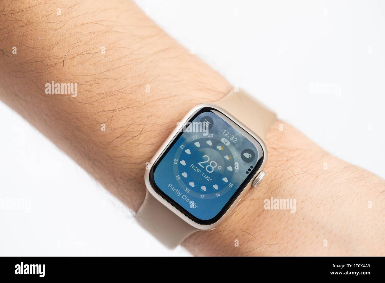 Wrist watch with weather forecast new arrivals