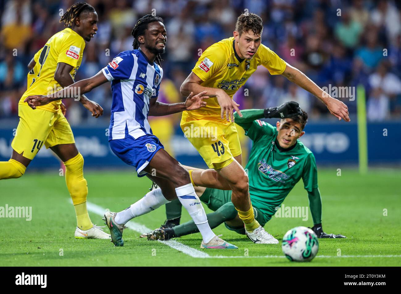 Romário Baró, FC Porto player in action, during the Portugal League 2023/24 - Championship, Matchday Stock Photo