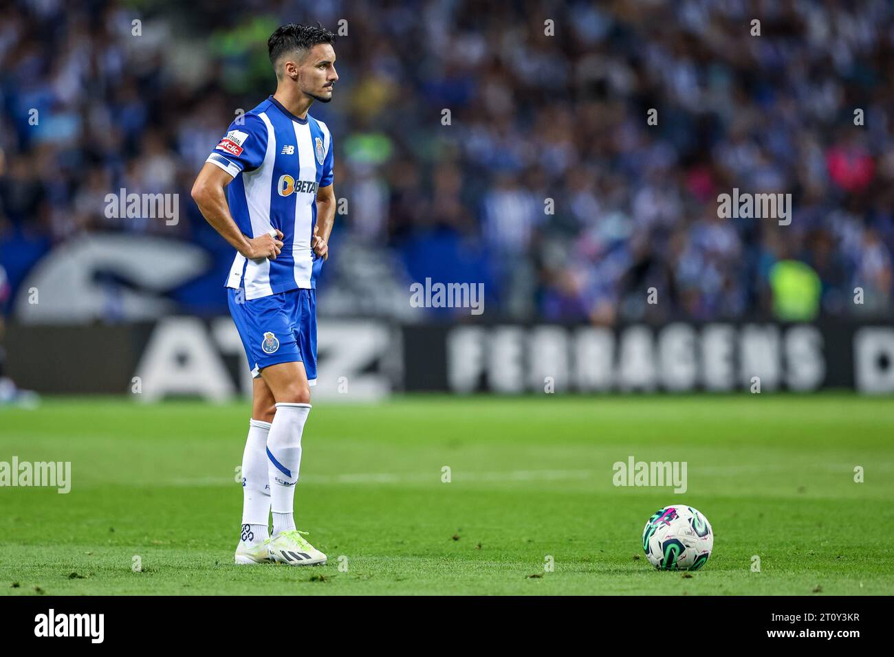 Eustáquio, FC Porto player in action, during the Portugal League 2023/24 - Championship, Matchday Stock Photo