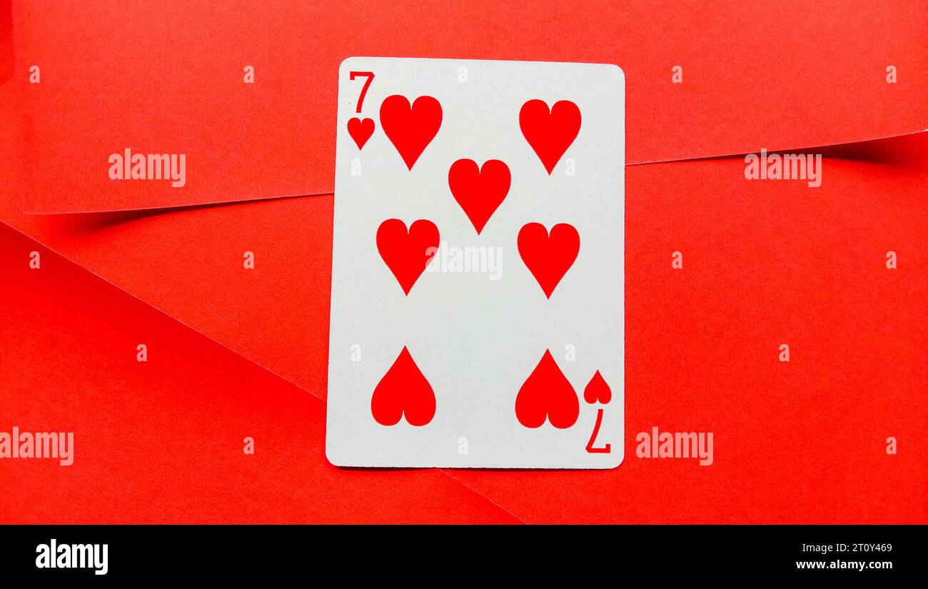 Playing card back design red hi-res stock photography and images - Alamy