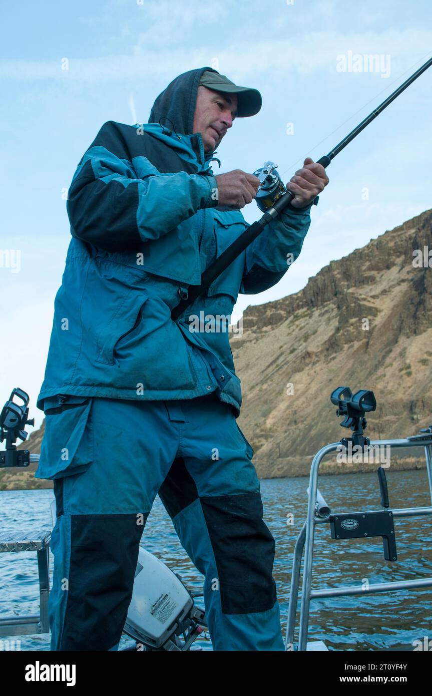 Sturgeon fisherman hi-res stock photography and images - Alamy