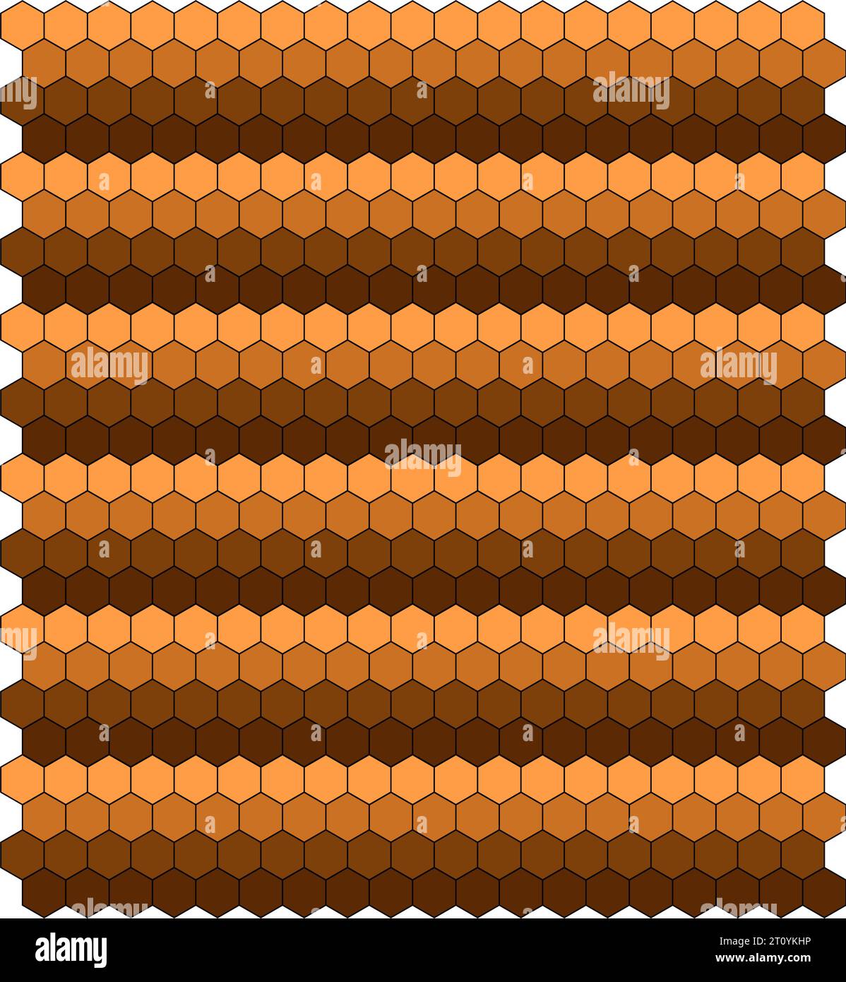hexagon color grid pattern. hexagon texture. wall background. Geometric squared pattern. Vector illustration. honeycomb pattern. Stock Vector