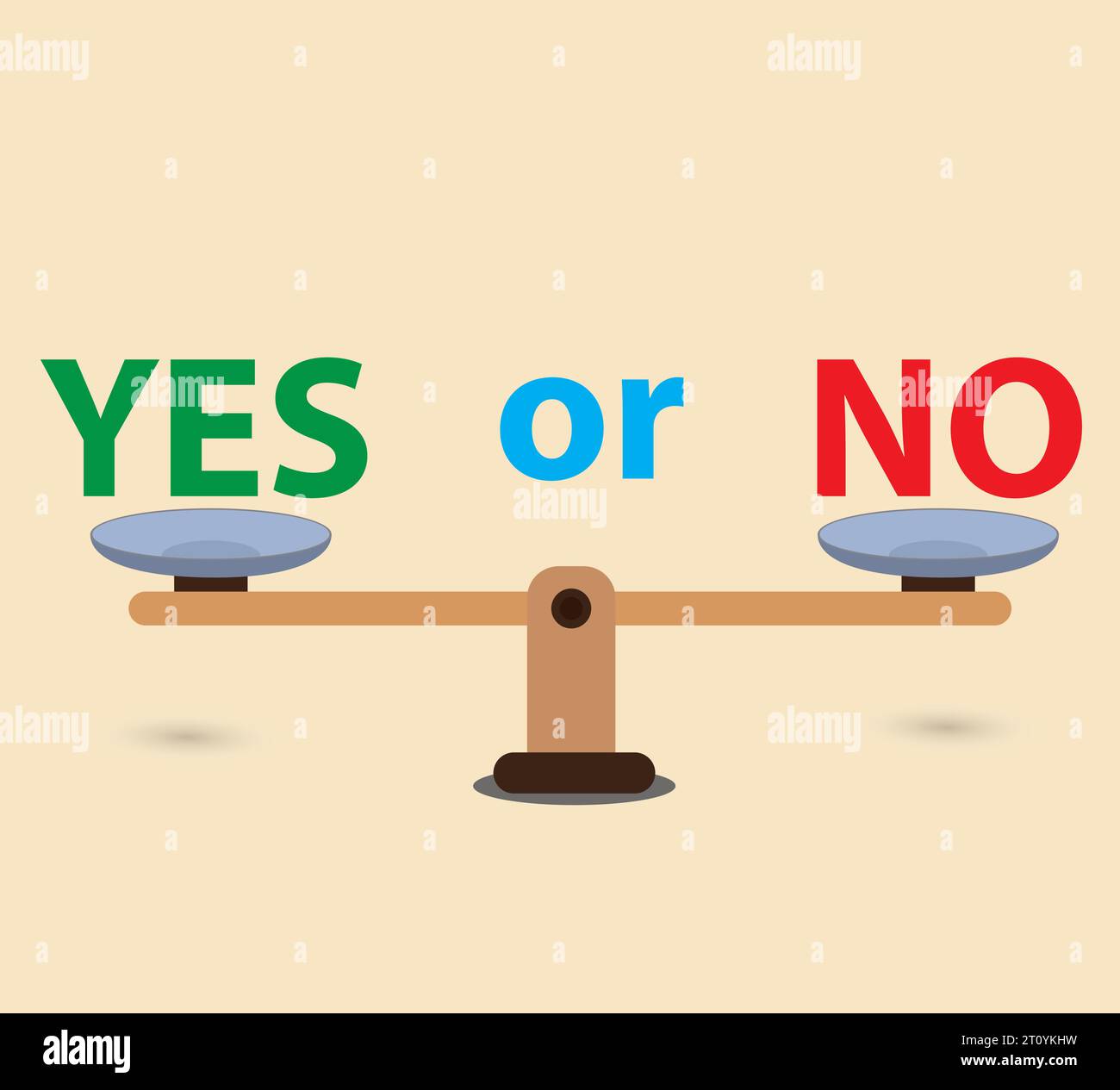 Yes or no choice. vector illustration. Checkmark cross icon set. Checkmark the right symbol tick sign. cross on white background. Isolated vector sign Stock Vector