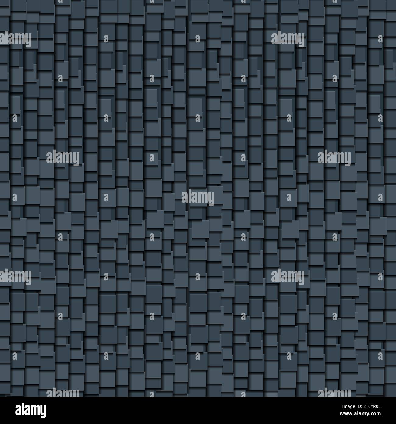Dark blue squares geometric pattern design. Vector background Stock Vector
