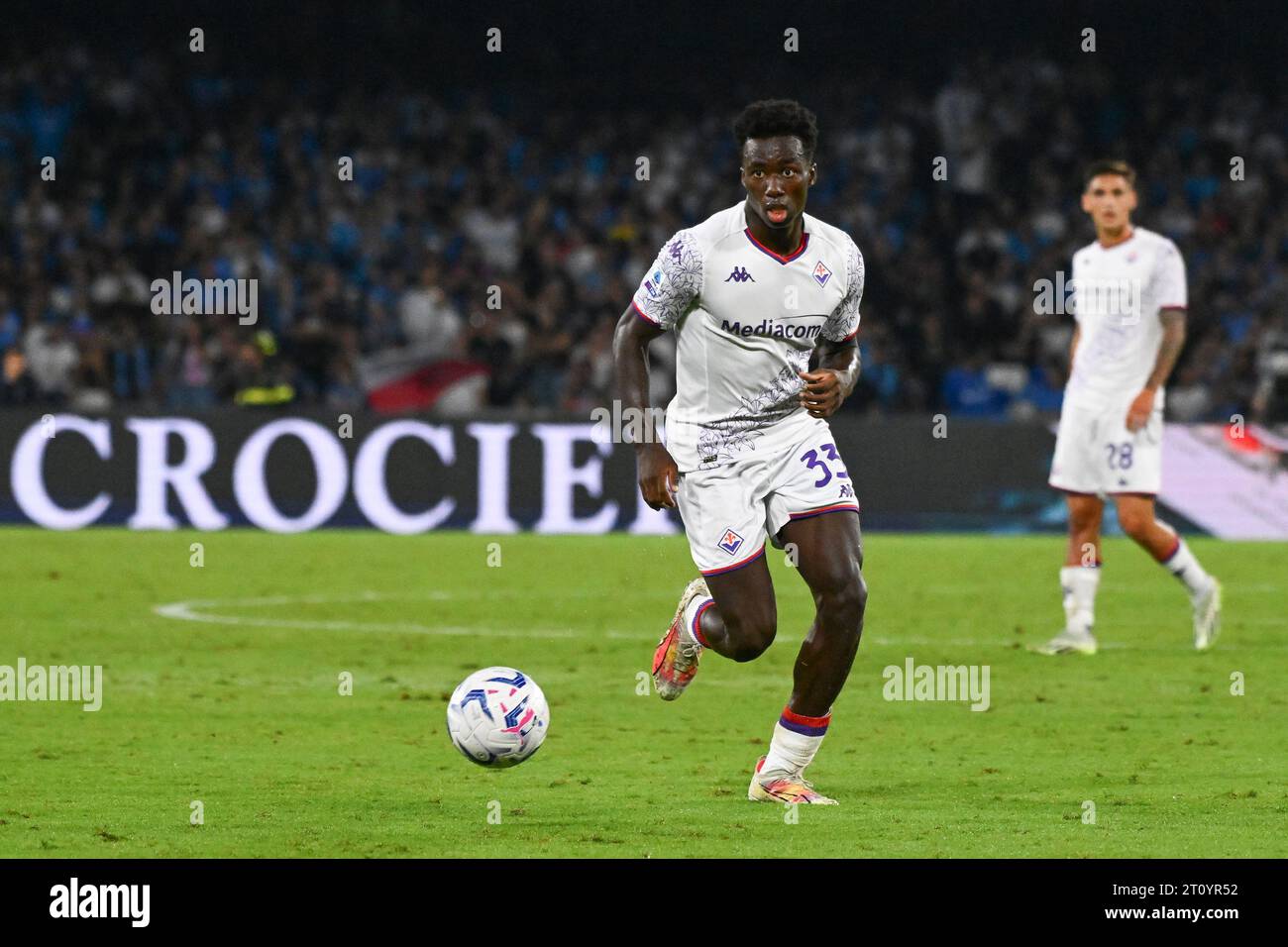 Michael Kayode Acf Fiorentina U19 Action 新闻传媒库存照片- 库存图片