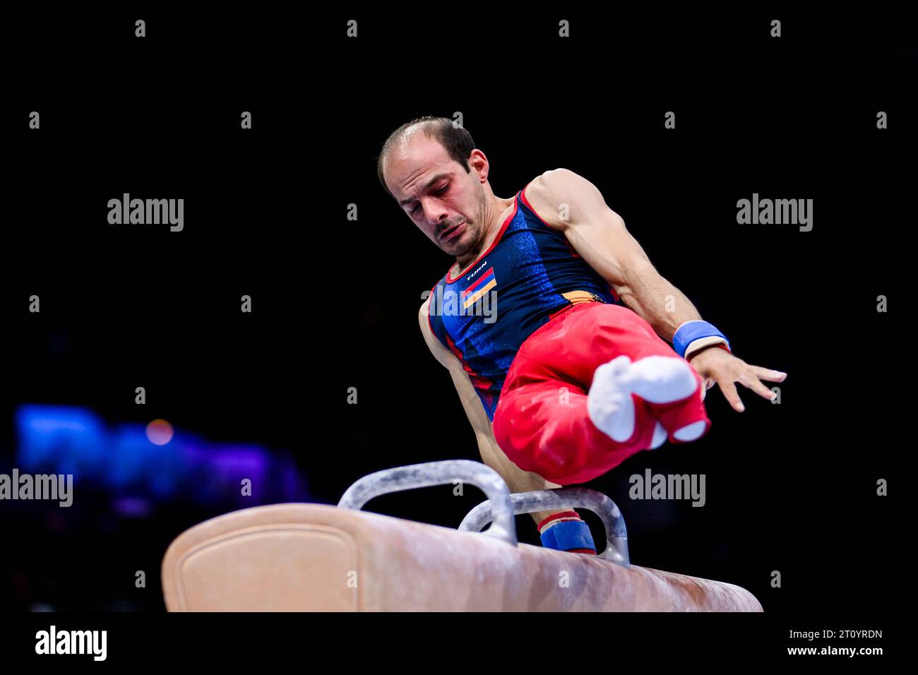 07 October 2023, Belgium, Antwerpen Gymnastics World Championship