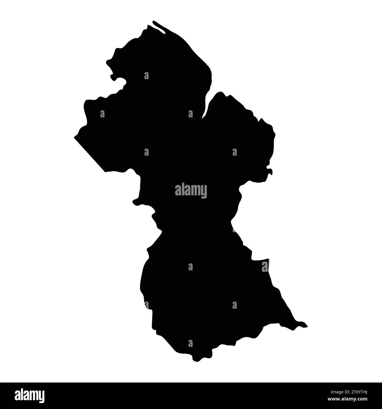 island map silhouette region territory, black shape style illustration Stock Vector