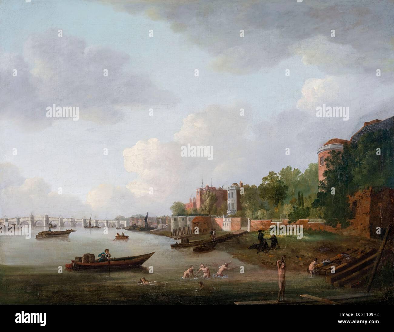 An Imaginary View of Westminster Bridge, 18th Century landscape ...