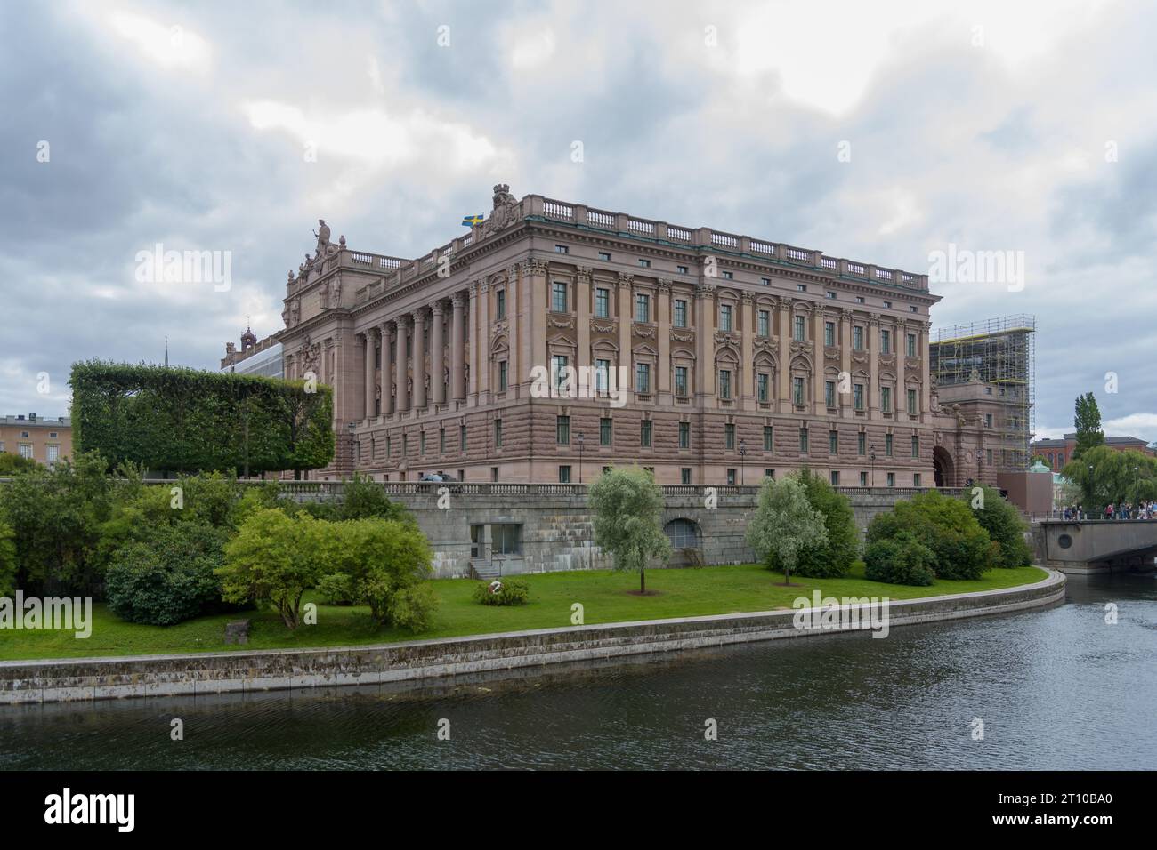 The Riksdag House (the parliament building) Stock Photo