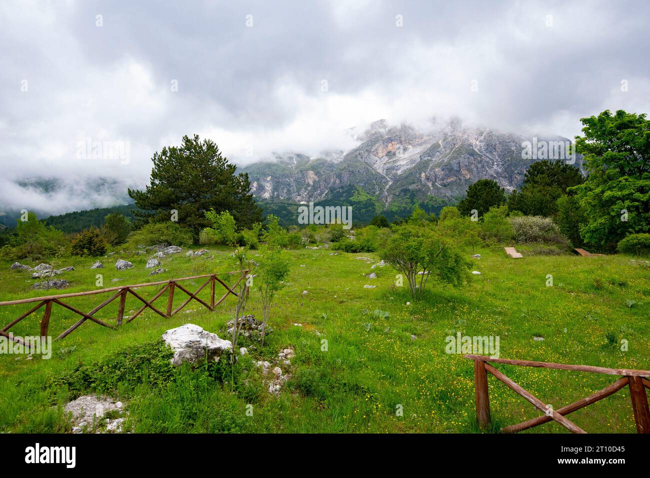 Monti Sibillini National Park - Italy Stock Photo